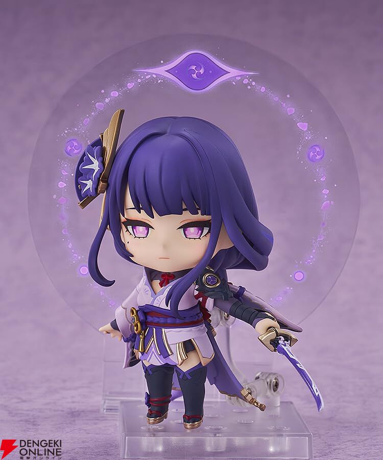 原神】大人気の《雷電将軍》がねんどろいど化。すまし顔・開眼顔