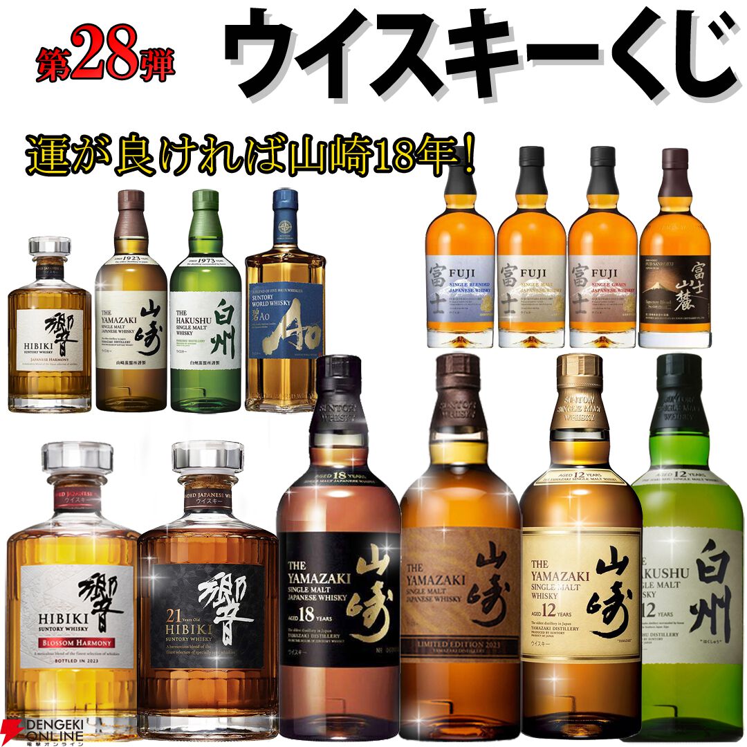 山崎18年、響21年が6,600円で当たるかも!? 山崎リミテッドエディション