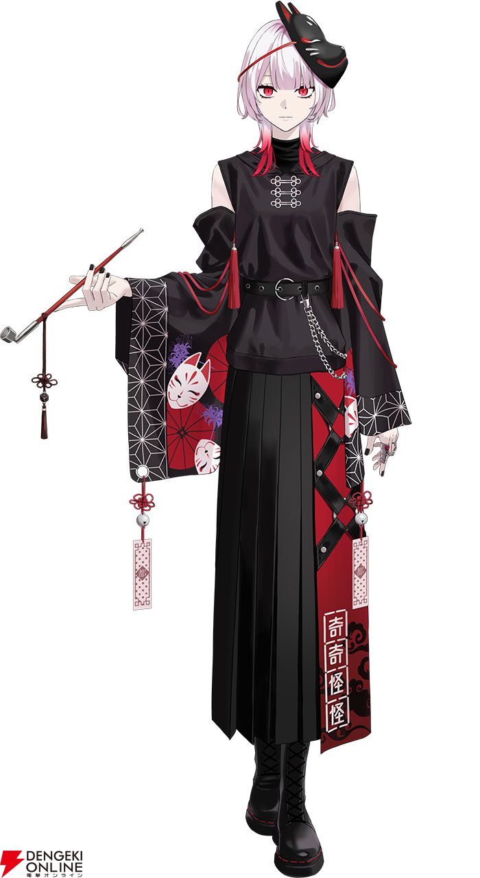 VTuber】黒緋ルカさんは“幽世”からふらりと遊びにきた人ならざる存在。中性的な見た目と落ち着いた声のぼくっ子を紹介【たまりば】 - 電撃オンライン