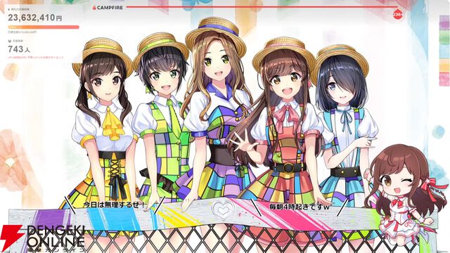 【独占コメントあり】VRアイドルえのぐ、クラウドファンディング最終日に奇跡を起こす。終了直前で最後のストレッチゴールだった新衣装制作が決定！