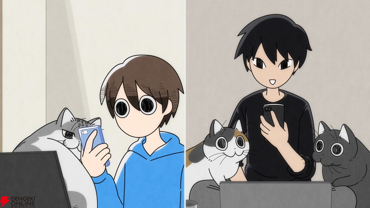 アニメ『夜は猫といっしょ』3期は12月4日20時配信開始。コンブ