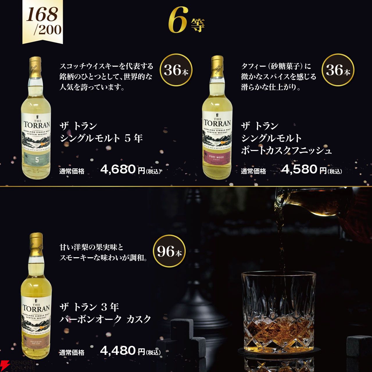 マッカラン18年が4,480円で当たるかも!? ロングモーン18年 マッカラン18年が4,480円で当たるかも!? ロングモーン18年
