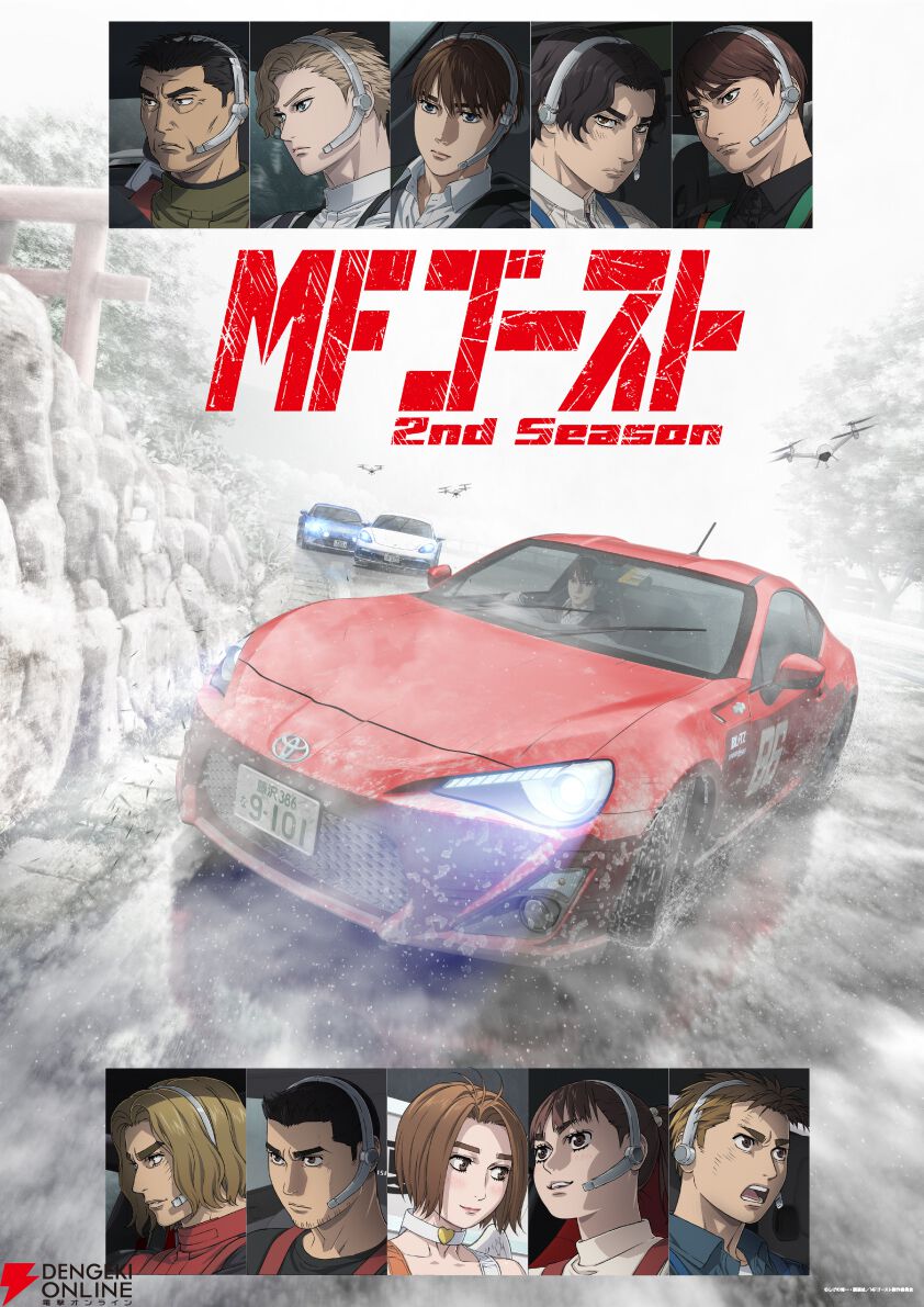 アニメ『MFゴースト』2nd Season（2期）8話感想：“芦ノ湖GT”の激闘決着