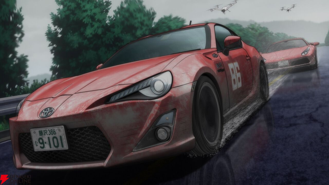 アニメ『MFゴースト』2nd Season（2期）8話感想：“芦ノ湖GT”の