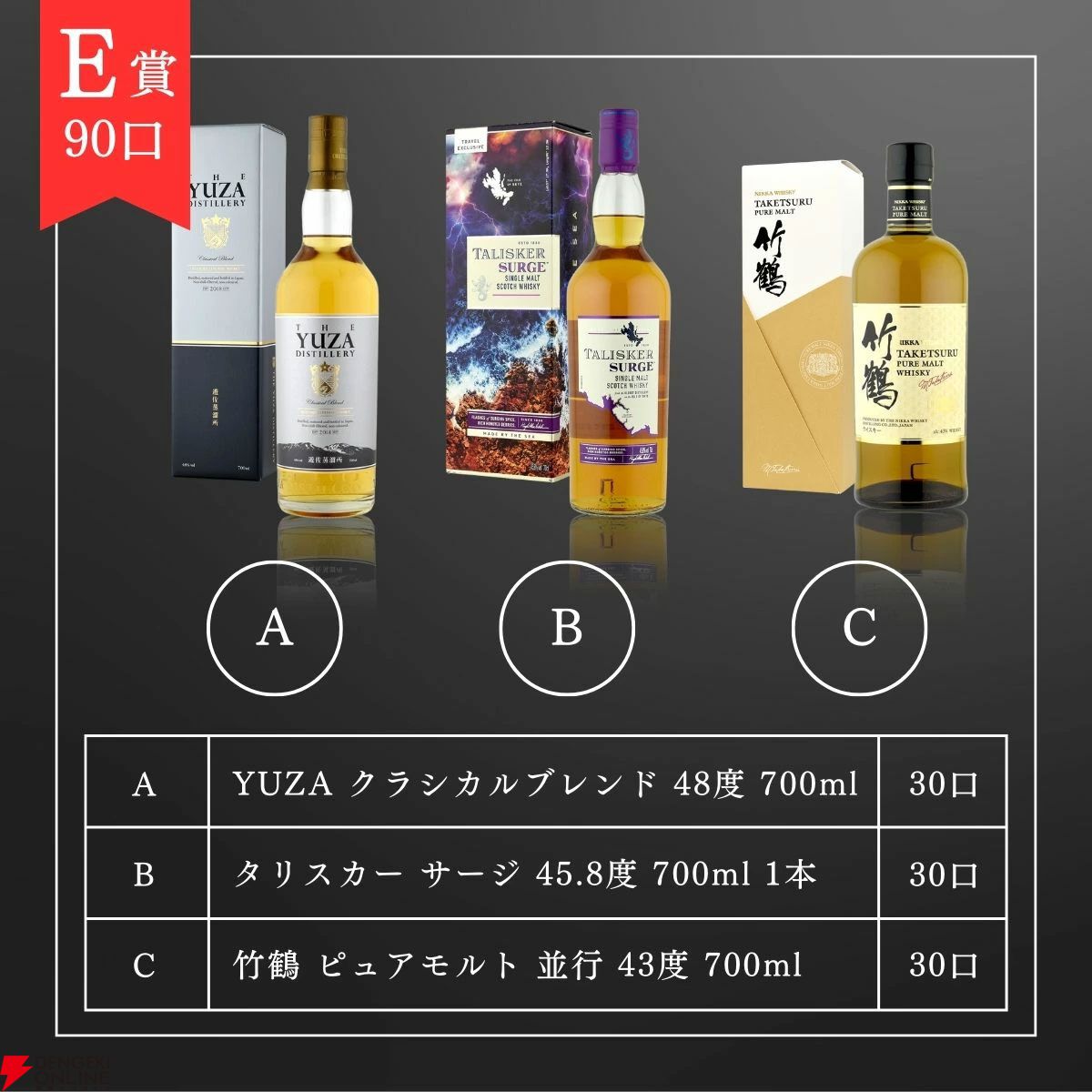 山崎18年、山崎スパニッシュオーク、響21年、山崎・白州Story of 山崎18年、山崎スパニッシュオーク、響21年、山崎・白州Story of