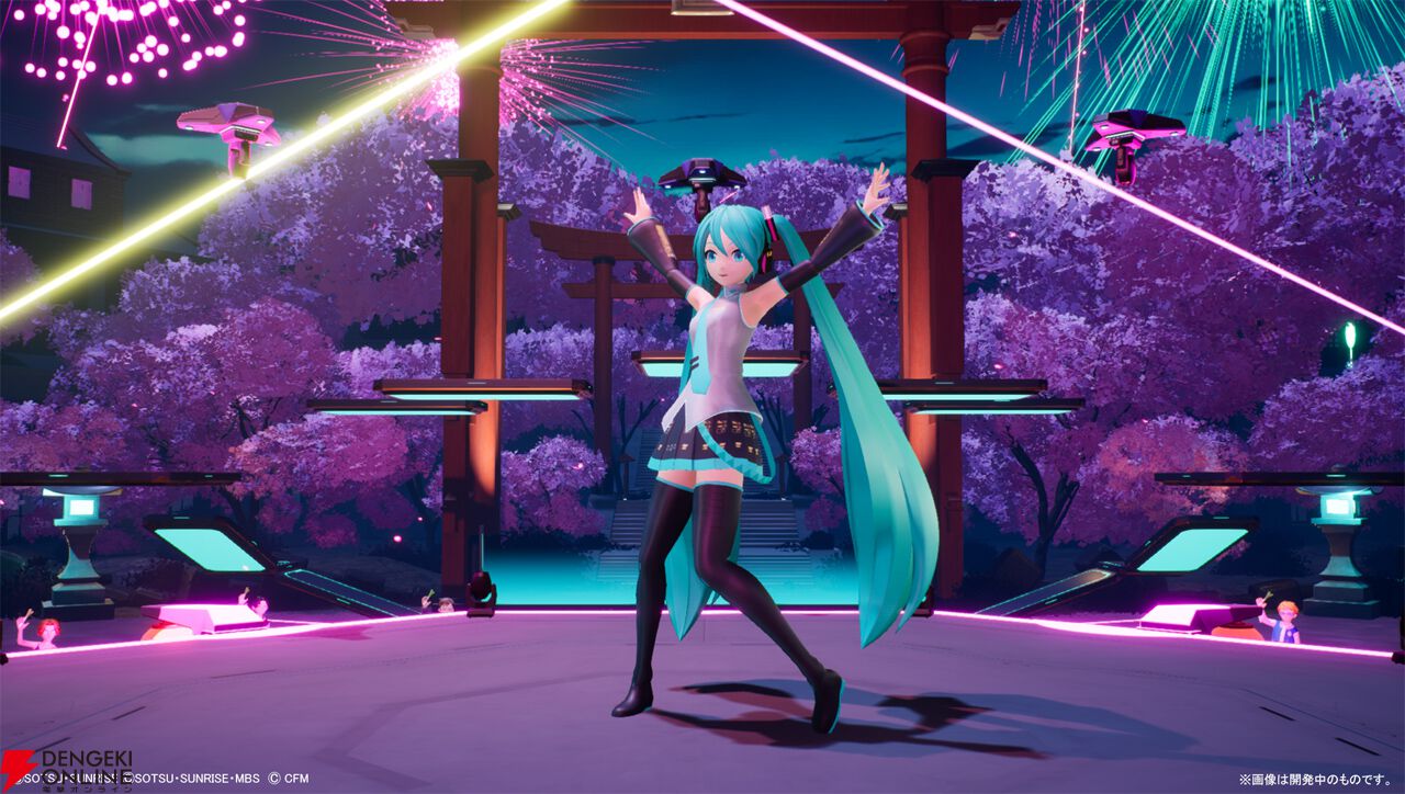 ガンダムメタバース 第3回期間限定オープン”初音ミクコラボライブで