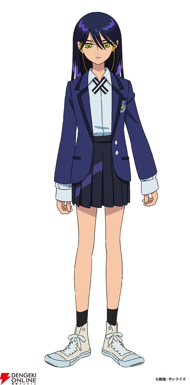 竹画廊画集　機動戦士Gundam GQuuuuuuX(ジークアクス)キャラデザ ガンダム ジークアクス」コモリの私服イラストが公開。キャラデザ担当