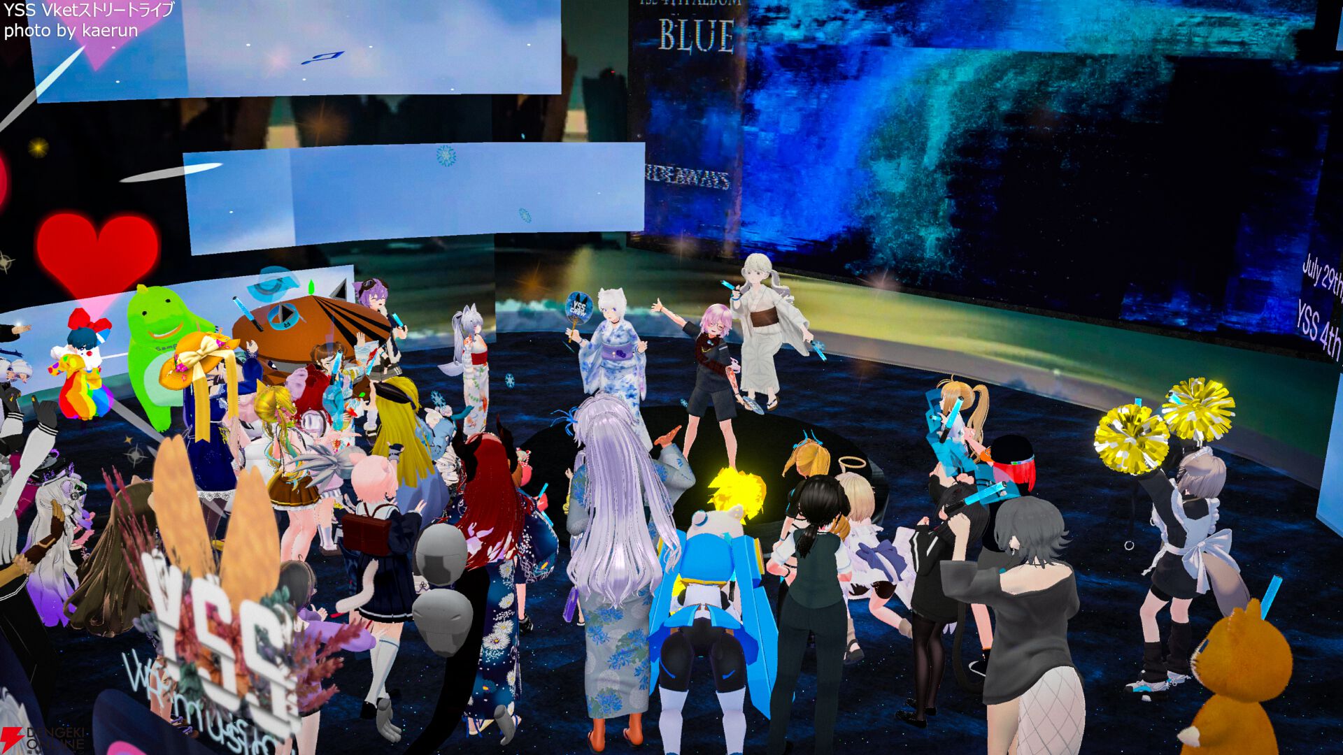 VR音楽ユニット・YSSの4thアルバム『BLUE』を聴いて。決意表明と銘打たれた1枚に詰まった珠玉の楽曲たち