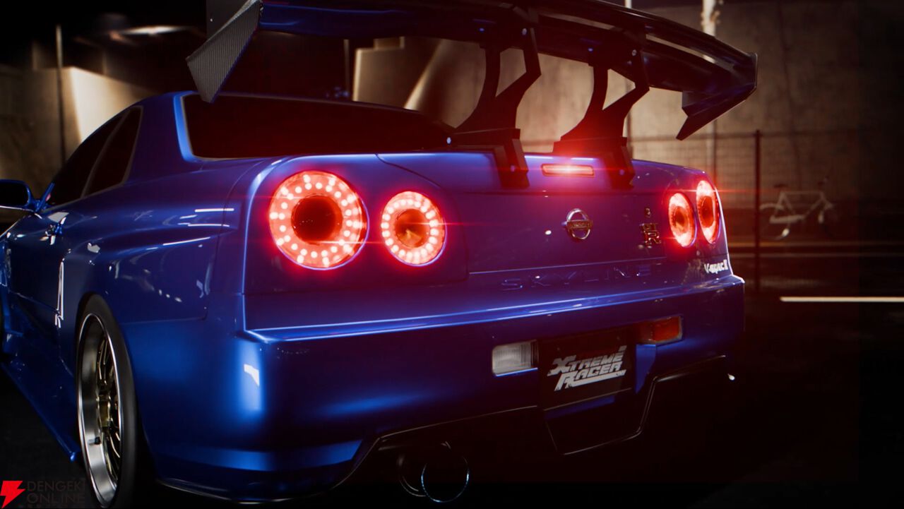 首都高バトル』メインビジュアル＆PV公開。青のSKYLINE GT-R V・specⅡ