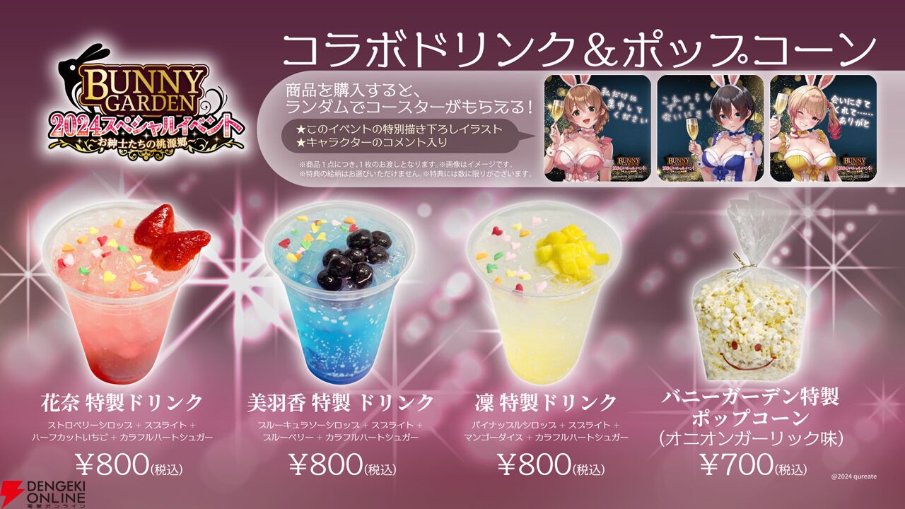 Switch バニーガーデン 凛 セット 3Dクリスタル バニーガーデン 入店