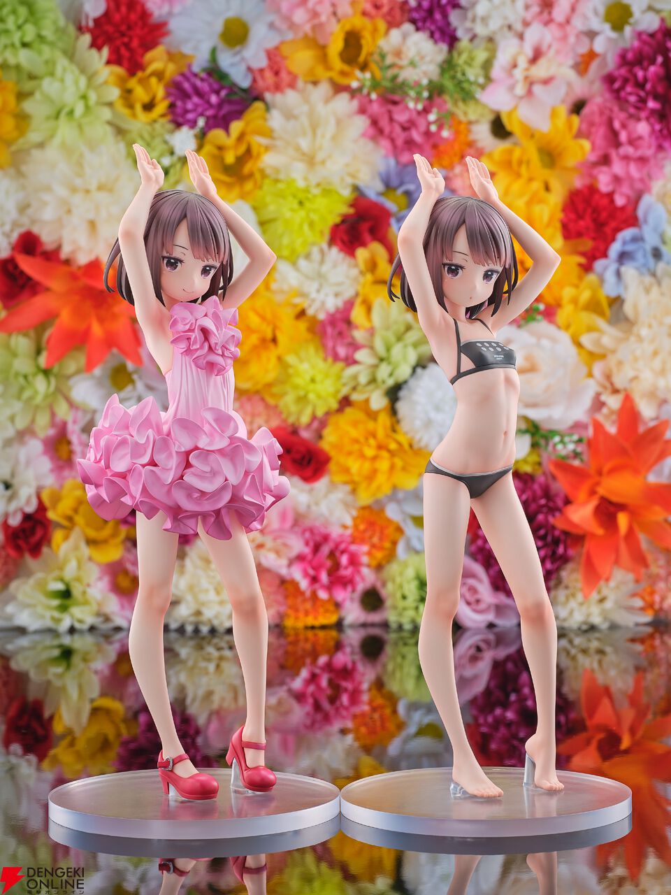 SAO ガンゲイル・オンラインⅡ』レンがお花のようなドレス姿と