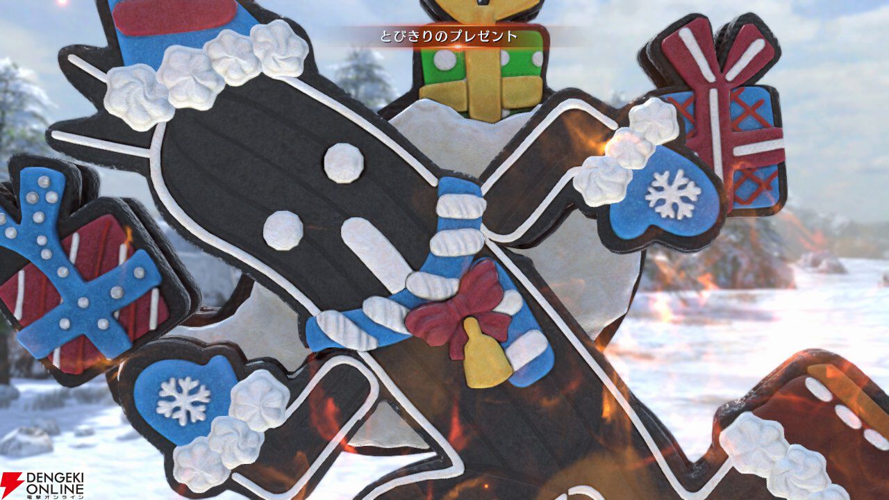 FF7エバークライシス』クリスマスイベントのユフィ衣装がモコモコ