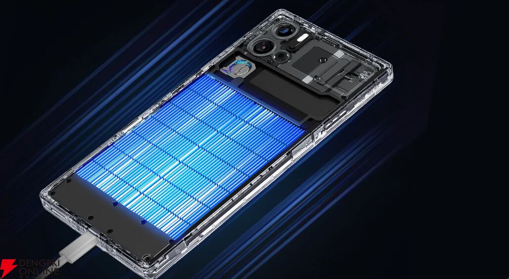 長時間プレイも安心な圧倒的冷却性能！ ハイスペックゲーミングスマホ