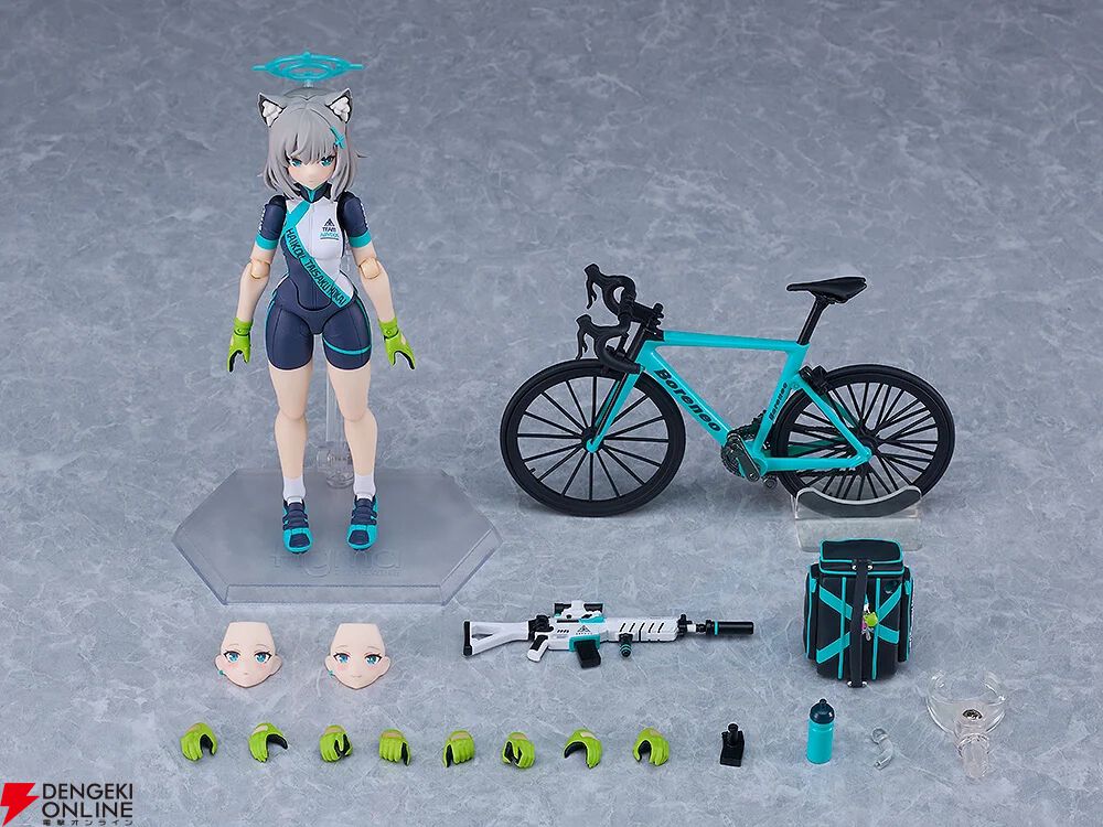 ブルアカ』figma砂狼シロコ（ライディング）が予約開始。笑顔や上目顔