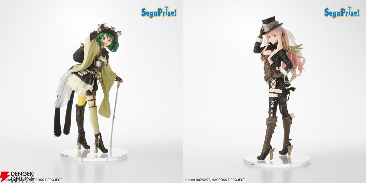 マクロスF』シェリル＆ランカがオシャレマクロス革命をもとにフィギュア化。豪華かつ複雑な衣装も見事に造形 - 電撃オンライン