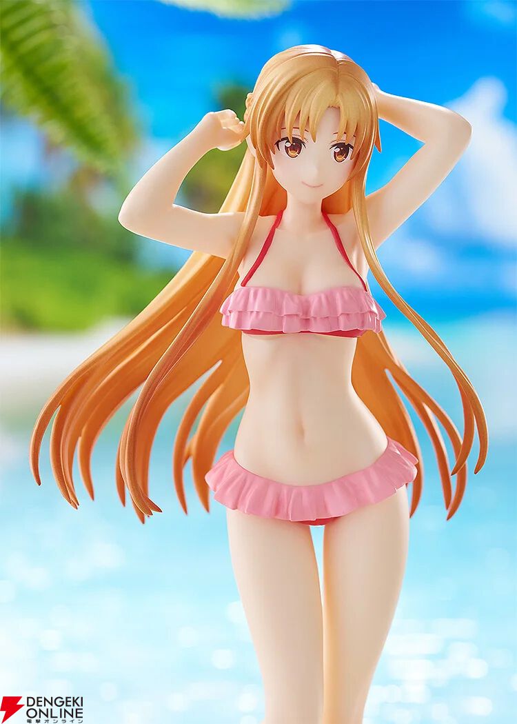 SAO』デスゲームとか血盟騎士団とかを感じさせない笑顔で水着姿を披露