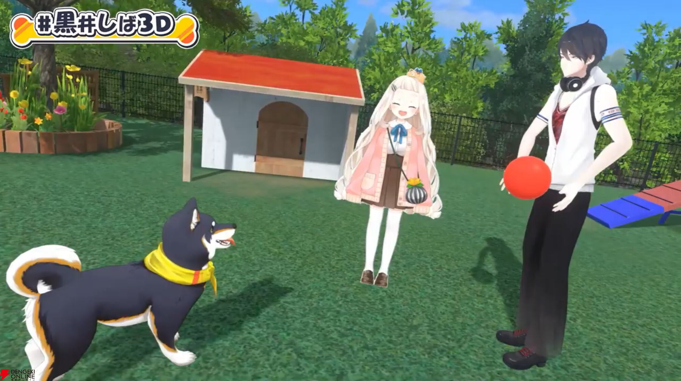 【にじさんじ】黒井しばさん、ついに（まさかの）3D化！ “にじさんじの犬”として、「おすわり」「おて」「ふせ」など自在な芸を見せ付ける