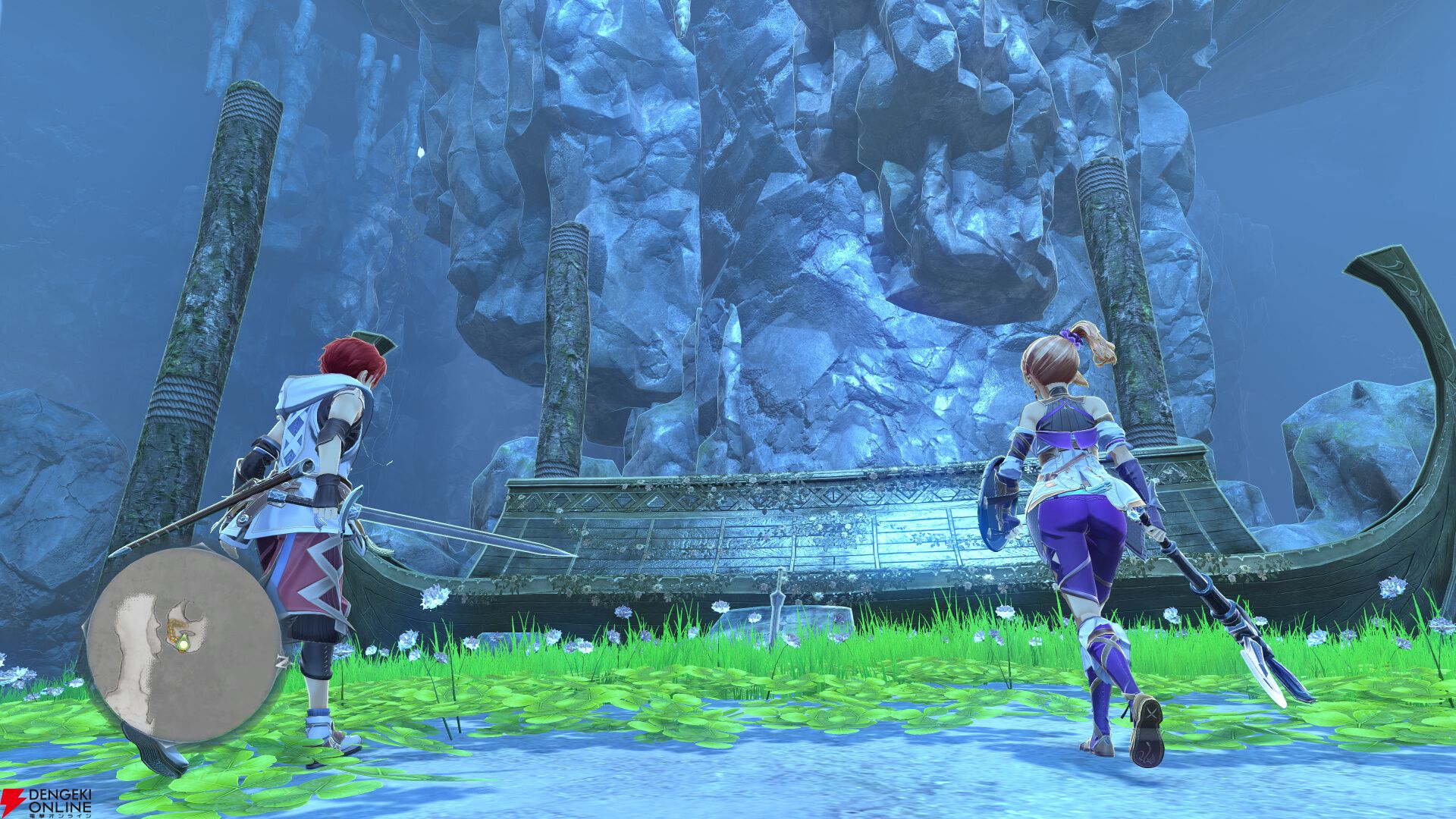 イースX -Proud NORDICS-』2025年発売決定。“エーランド島”のマップ