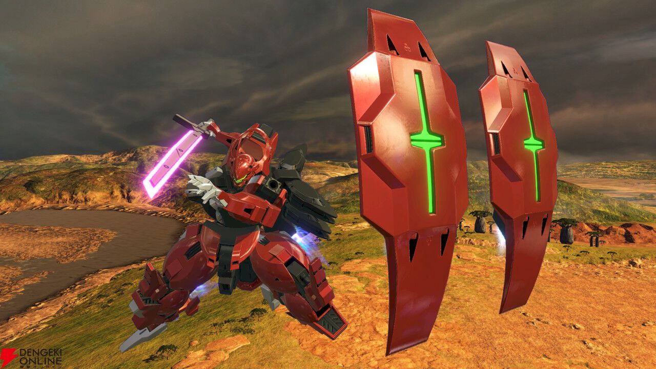 機動戦士ガンダム EXVS.2 OB』に『水星の魔女』よりダリルバルデ
