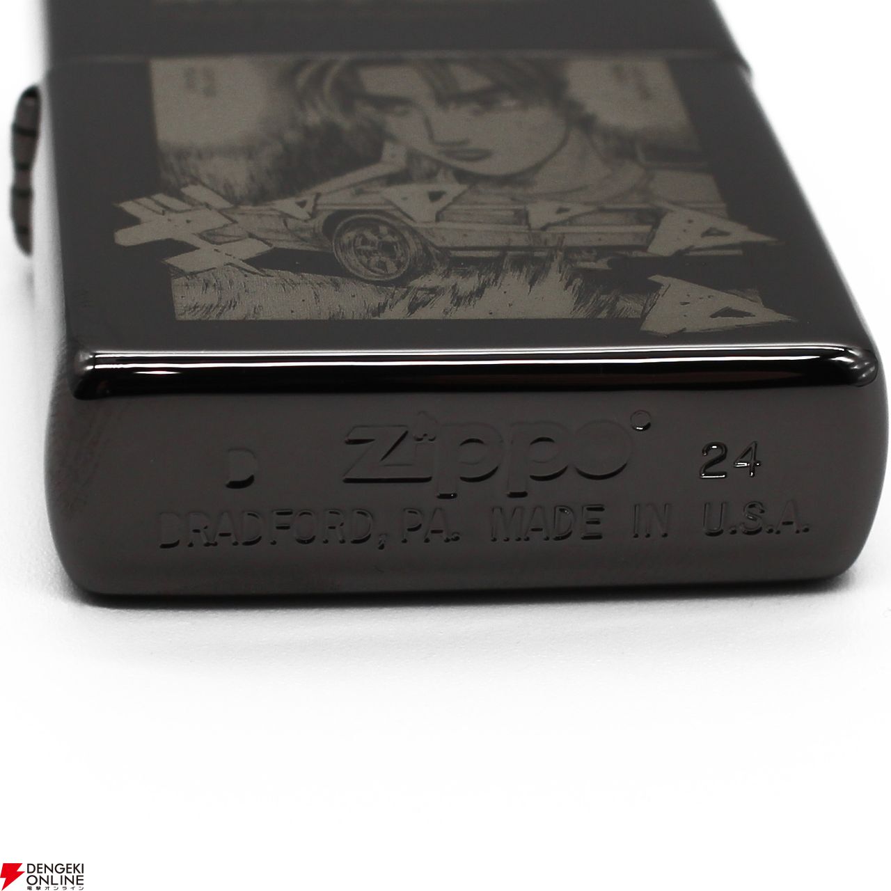 漫画『頭文字D』デザインのZIPPOが100個限定で予約開始。表面には“藤原