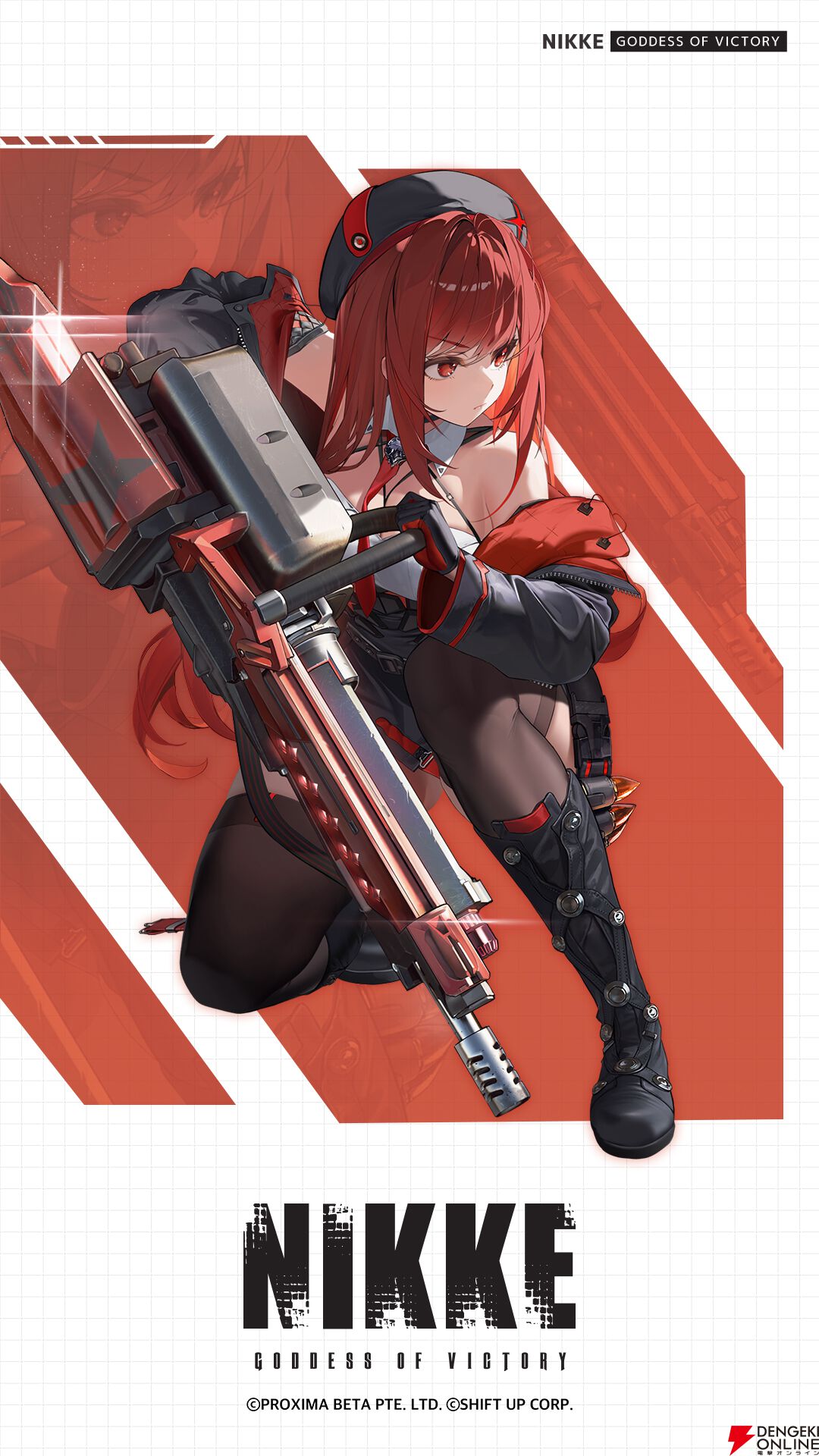 NIKKE』ラピ：レッドフード（声優：石川由依）はレッドフードの