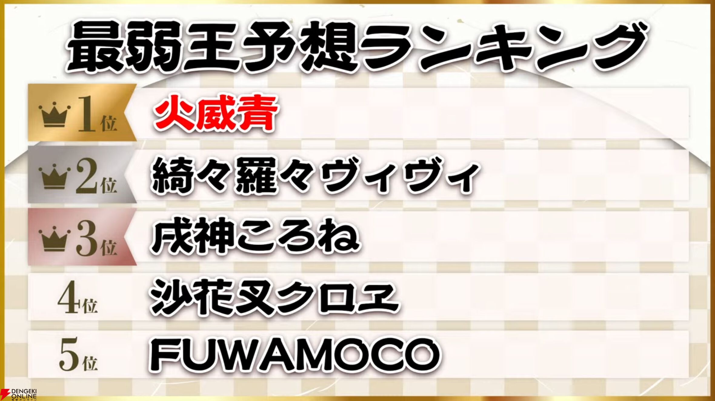 【ホロライブ】栄えある（？）“ホロ五目並べ最弱王”に卒業を控える沙花叉クロヱさんが輝く。25万人が見守ったホロライブの新春バトルを振り返る
