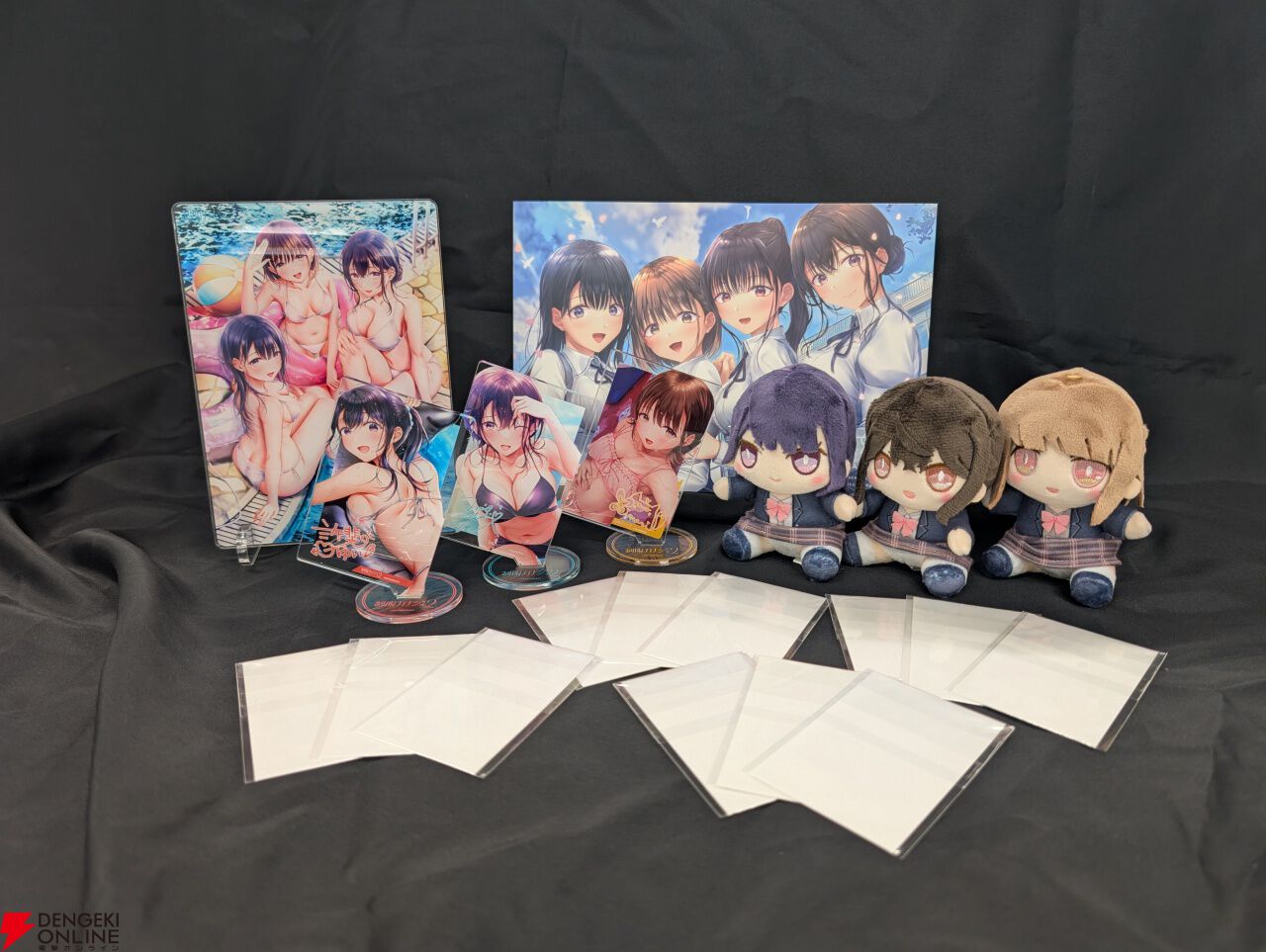 制服カノジョ2』タペストリーやアクスタ、ぬいぐるみなど限定版