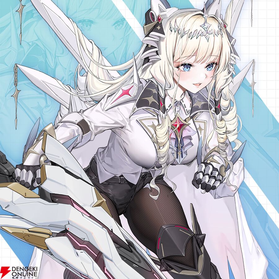 NIKKE』新ニケ・クラウン（声優：豊崎愛生）のイラスト公開。“最後の