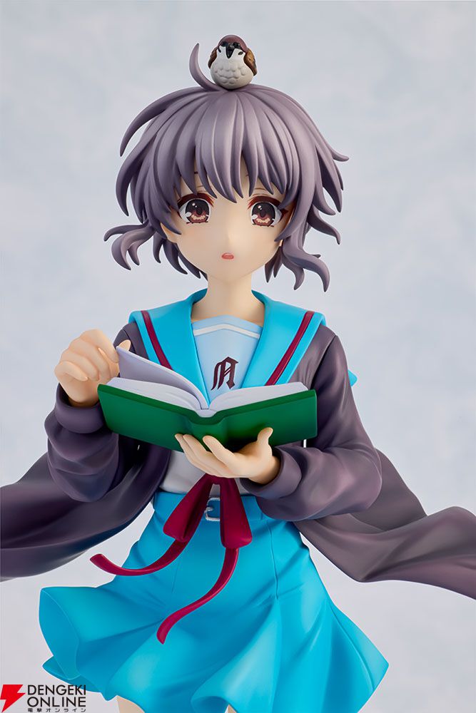 涼宮ハルヒ』シリーズから長門有希のフィギュアが登場