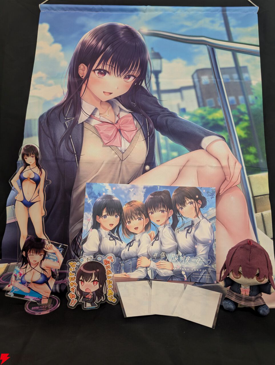 制服カノジョ2』描き下ろしタペストリーやドラマCD、3Dクリスタルなど