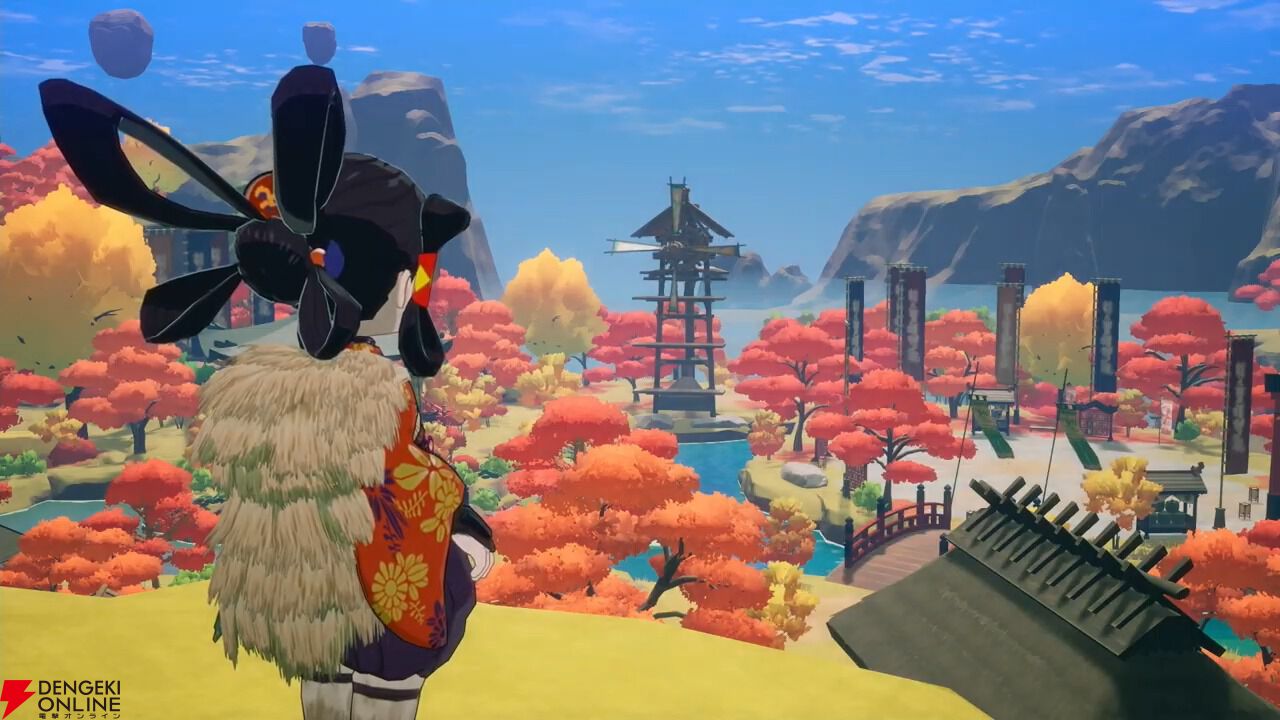 天穂のサクナヒメ』よりサクナヒメとタマ爺が『龍の国 ルーン