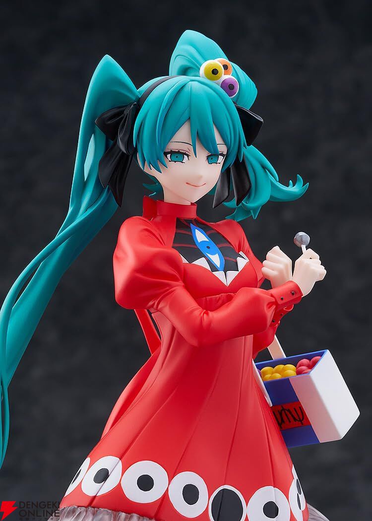 初音ミク フィギュア プシ 初音ミク》が人気曲「プシ」バージョンでフィギュアに。印象的な