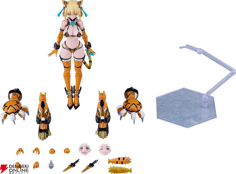 虎アーマーVer.のソフィア・F・シャーリングが《PLAMAX》より