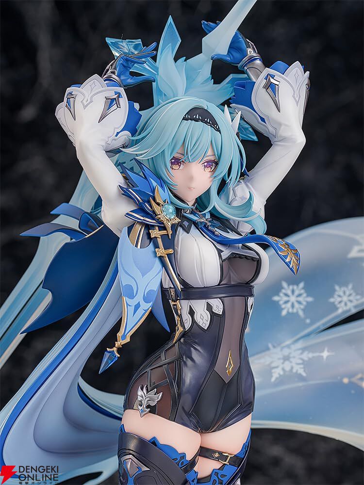 原神』エウルアが立ち絵イラストをもとにフィギュア化。凛々しい