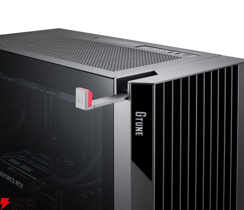 G TUNE新型タワーケースを採用したNVIDIA GeForce RTX 5080搭載