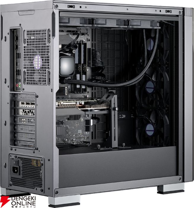 G TUNE新型タワーケースを採用したNVIDIA GeForce RTX 5080搭載