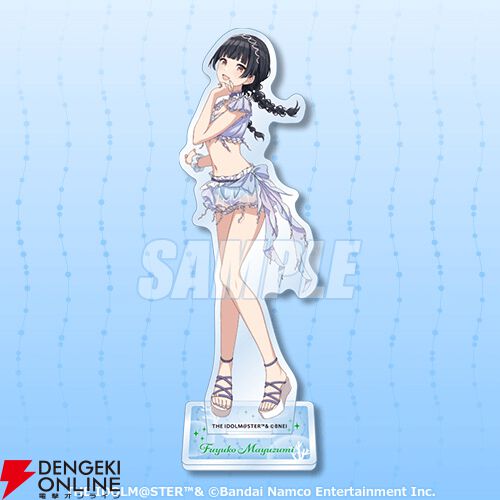 シャニマス くじ引き堂 黛冬優子+和泉愛依 アクリルスタンド 缶バッジ アイドルマスター シャイニーカラーズ Newtype オンラインくじ