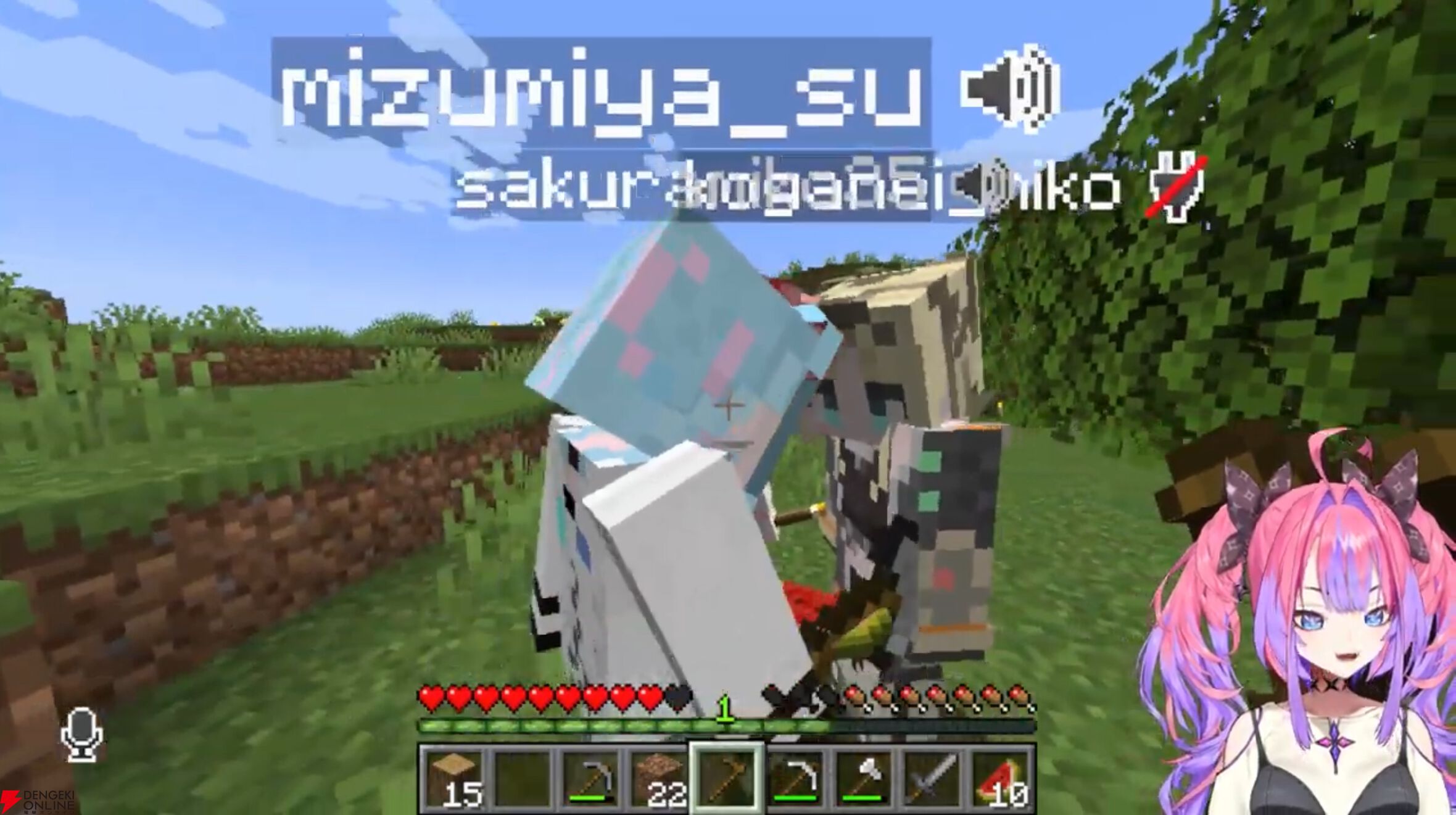 【ホロライブ】2月3日18時からホロライブの新サーバー“Minecraft hololive Server New World！”が始動。続々とホロメンが集結し、ホロメンも驚く活況に