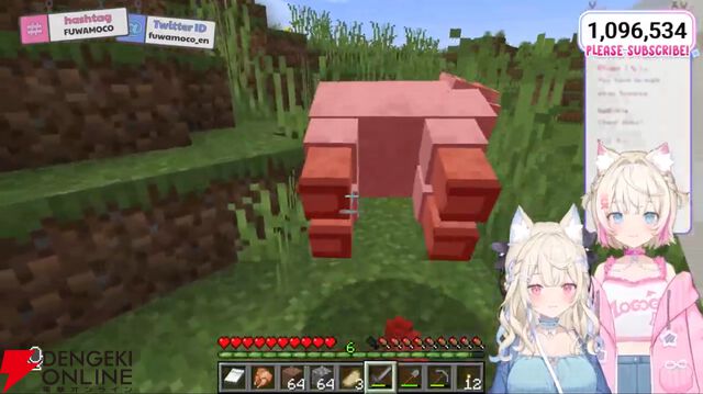 【ホロライブ】2月3日18時からホロライブの新サーバー“Minecraft hololive Server New World！”が始動。続々とホロメンが集結し、ホロメンも驚く活況に