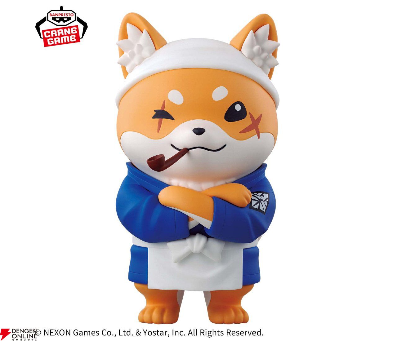 ブルアカ』柴大将はソフビフィギュアでも抜群の存在感。腕を組みニコッ