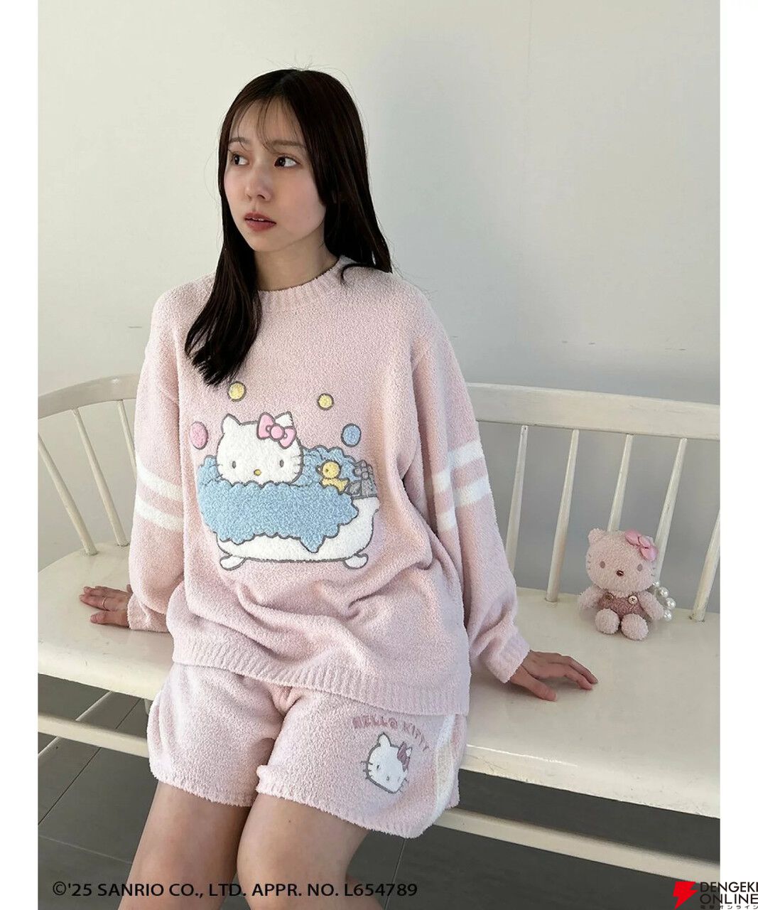 ハローキティ×SNIDEL HOME（スナイデルホーム）】ニットプル