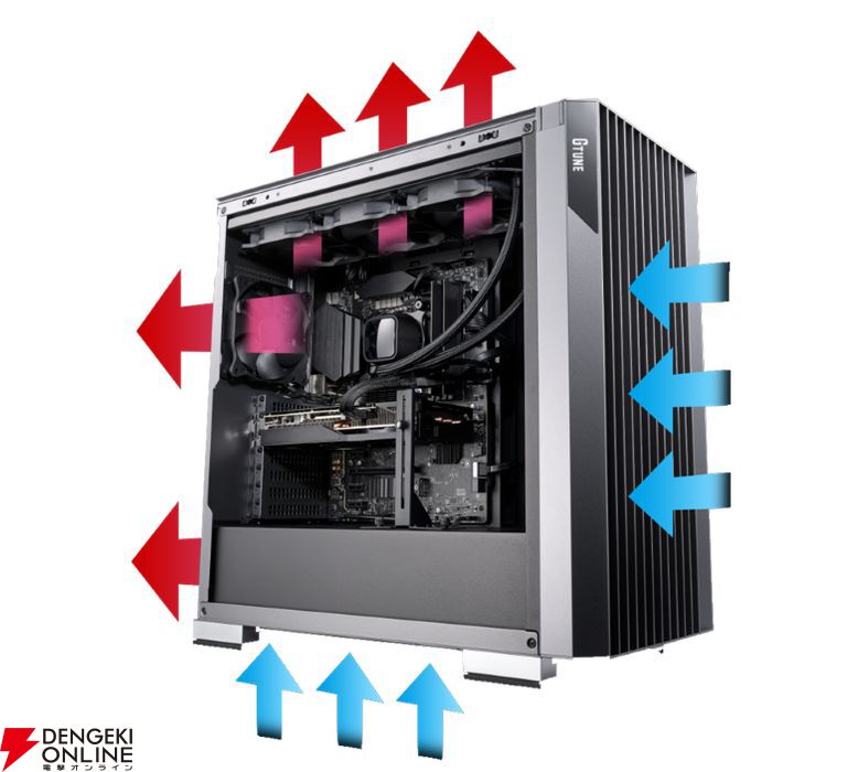 最新GPU“RTX 5090”搭載、G TUNEゲーミングPC販売開始。新タワーケース