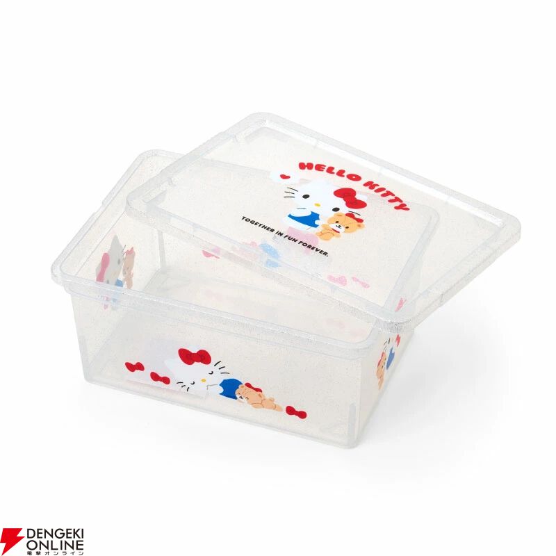 新生活用品】サンリオ公式店にハローキティやクロミたちの『収納ケース