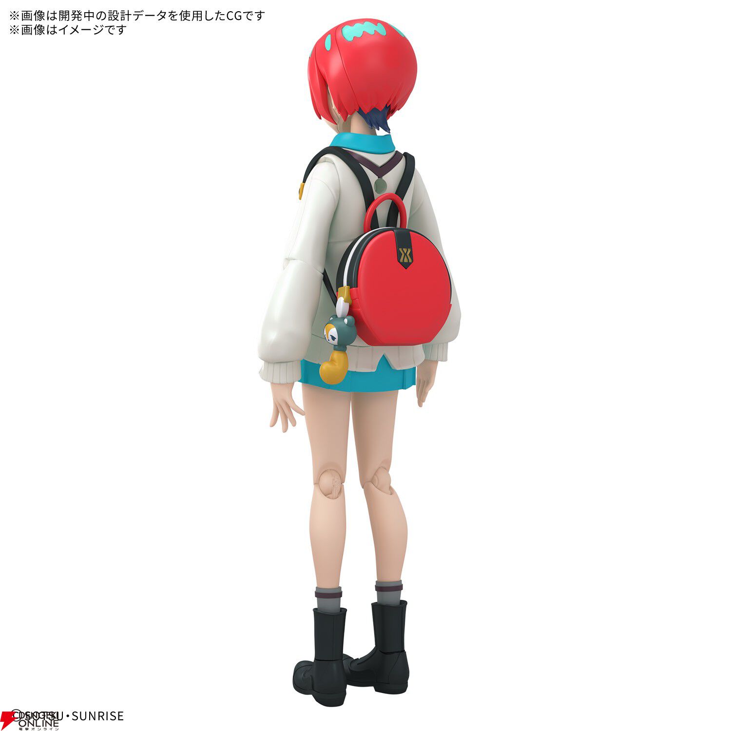 半袖の制服を再現できるパーツが付属！『ガンダム ジークアクス