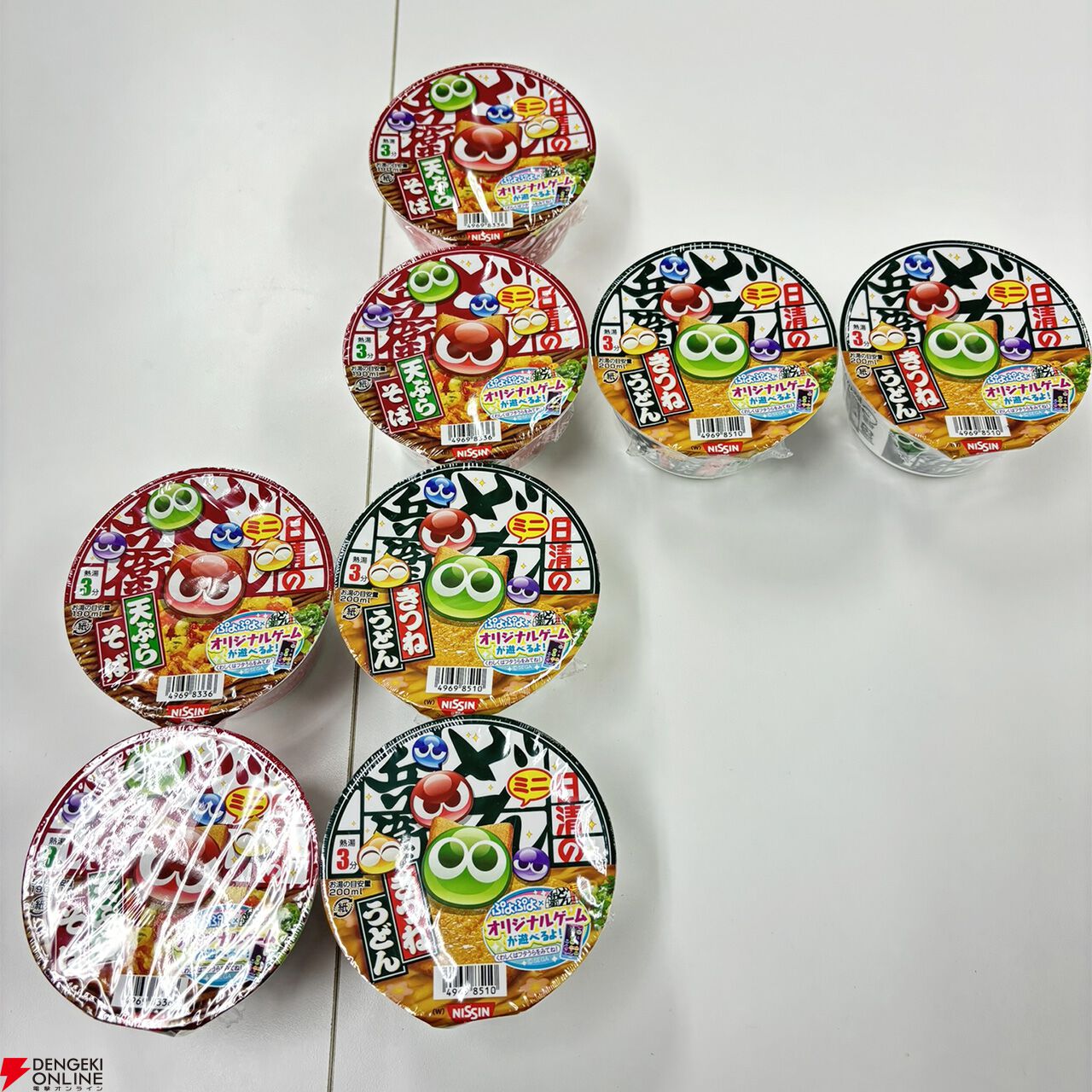 食レポ】『ぷよぷよ』×どん兵衛ミニのコラボゲームを3分間遊んで