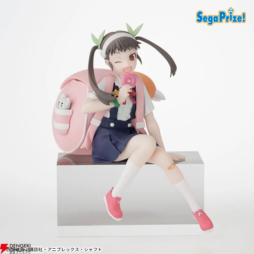 物語シリーズ』八九寺真宵がちょこのせフィギュア化。ドーナツを