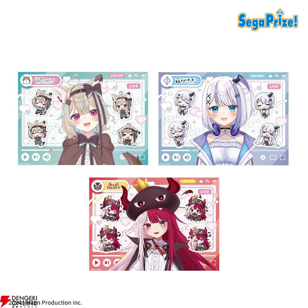 シモンズグランドセール ミリプロ】新グッズはビジュアルボードとマスコット。甘狼このみ アイドルグッズ