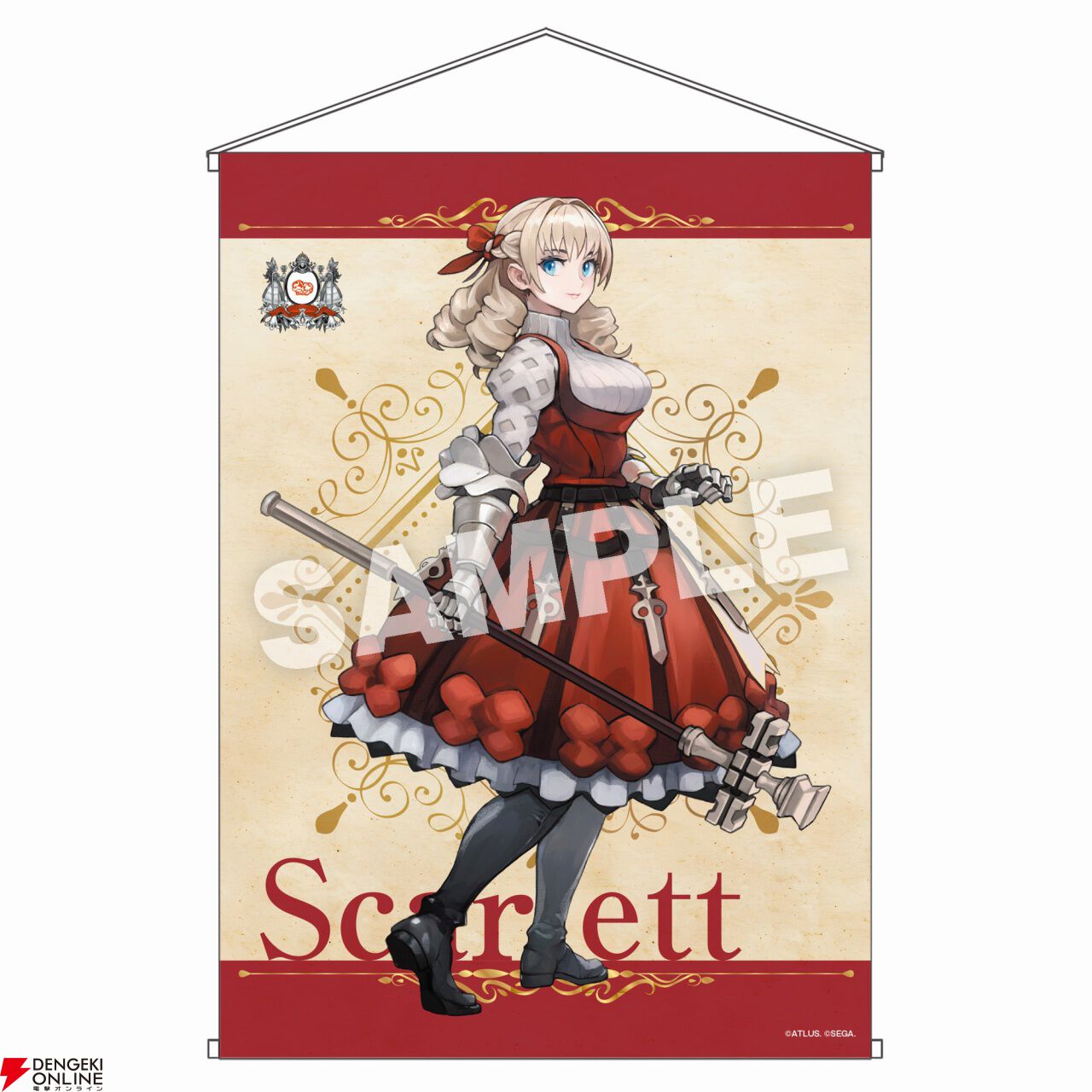 ユニコーンオーバーロード　スカーレット　フィギュア　タペストリー付き ユニコーンオーバーロード』スカーレットのフィギュアが予約受付中