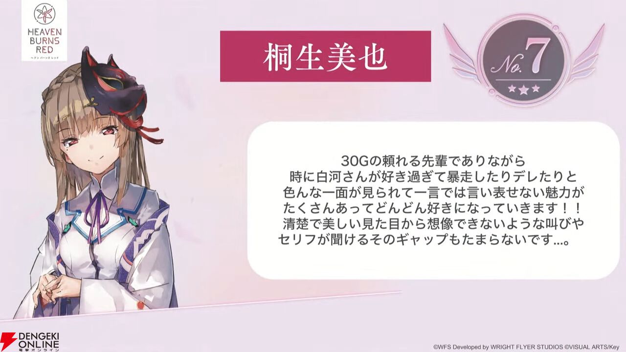 『ヘブバン』キャラ＆スタイル人気投票（3周年）の結果が発表。キャラ部門は七瀬七海が初のトップ3入り、1位は…!?【2/27新情報まとめ】