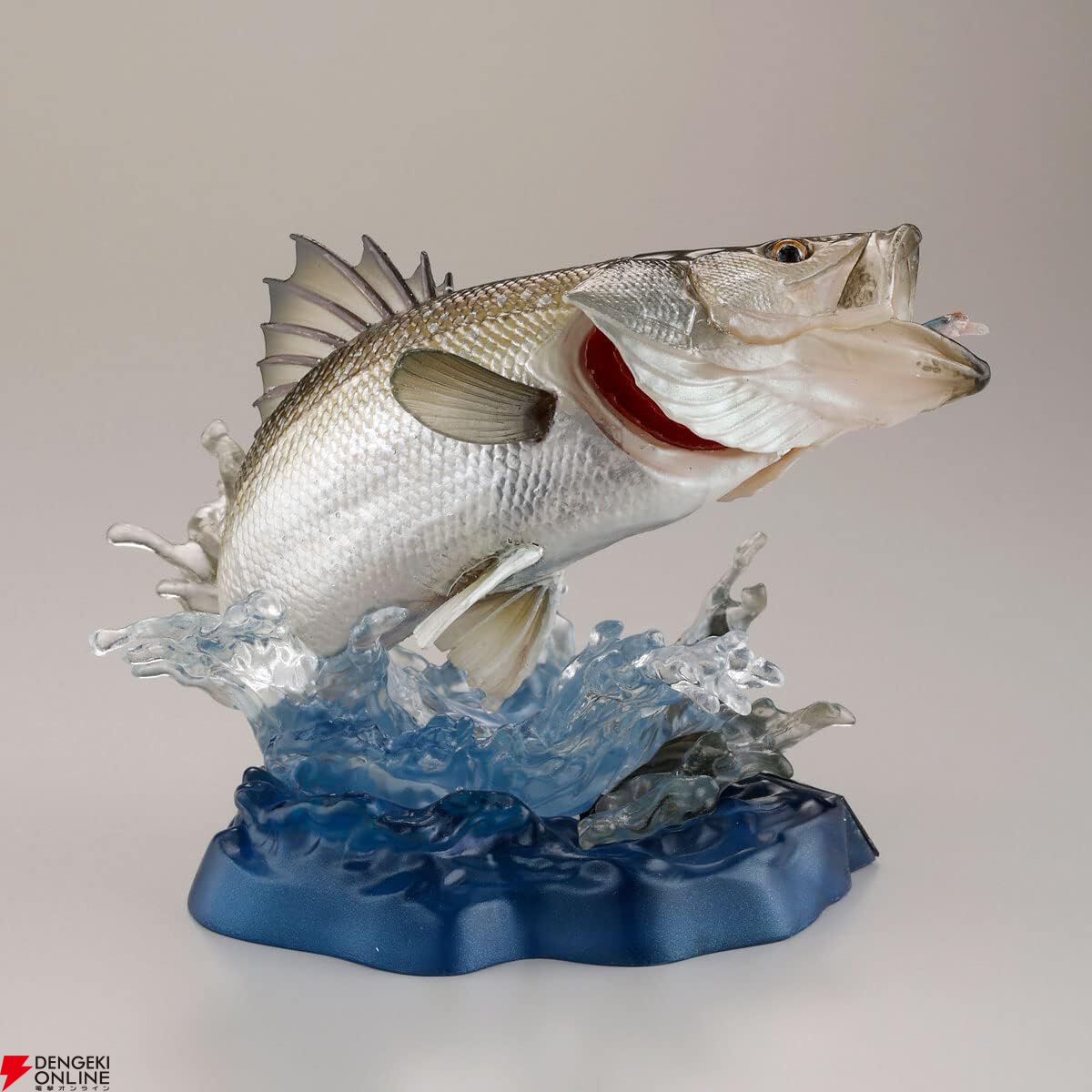 釣り好き歓喜の一瞬を立体化した『SHIMANO×海洋堂 STRIKE